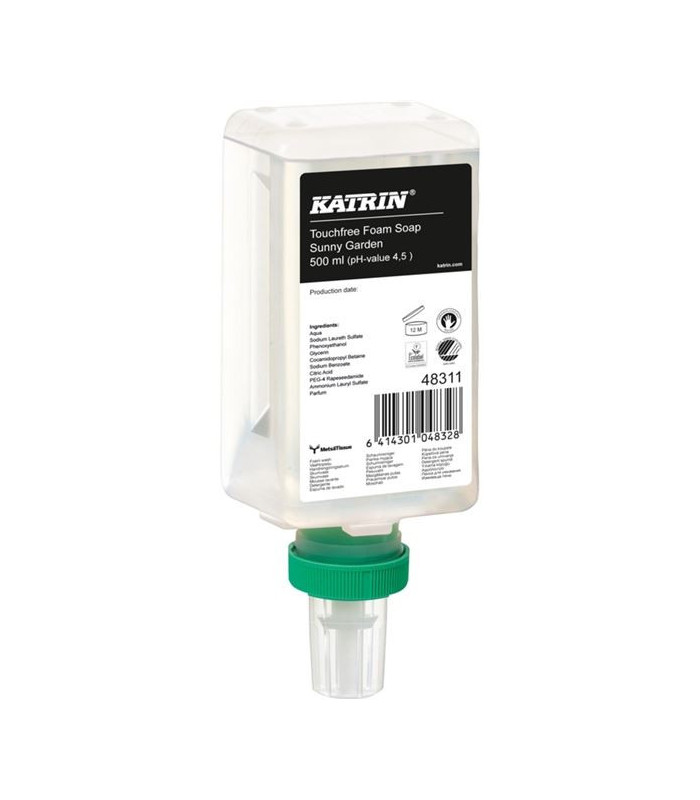 Pěnové mýdlo Katrin pro bezdotyk. zásobník, 500ml