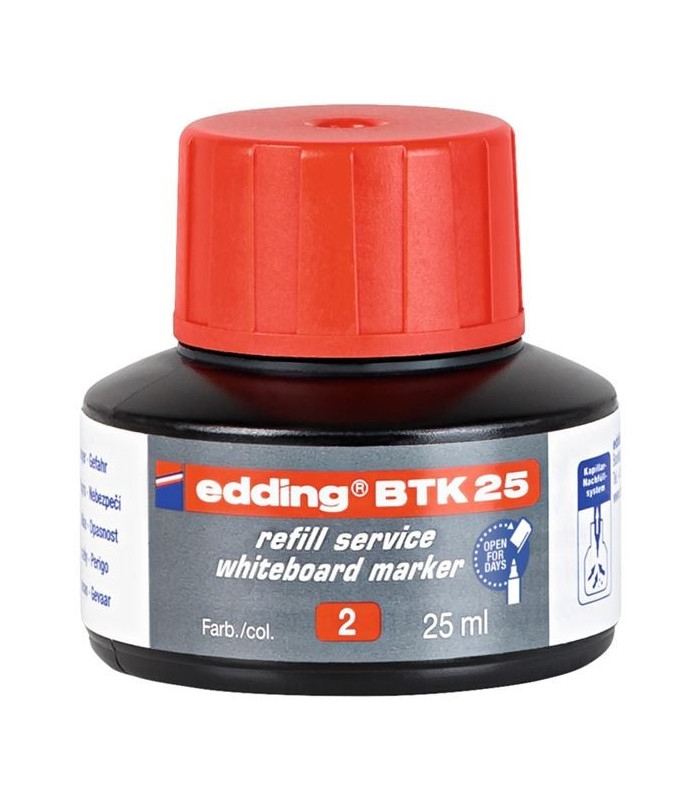 Náhradní inkoust pro popisovač edding 28/360,červ.