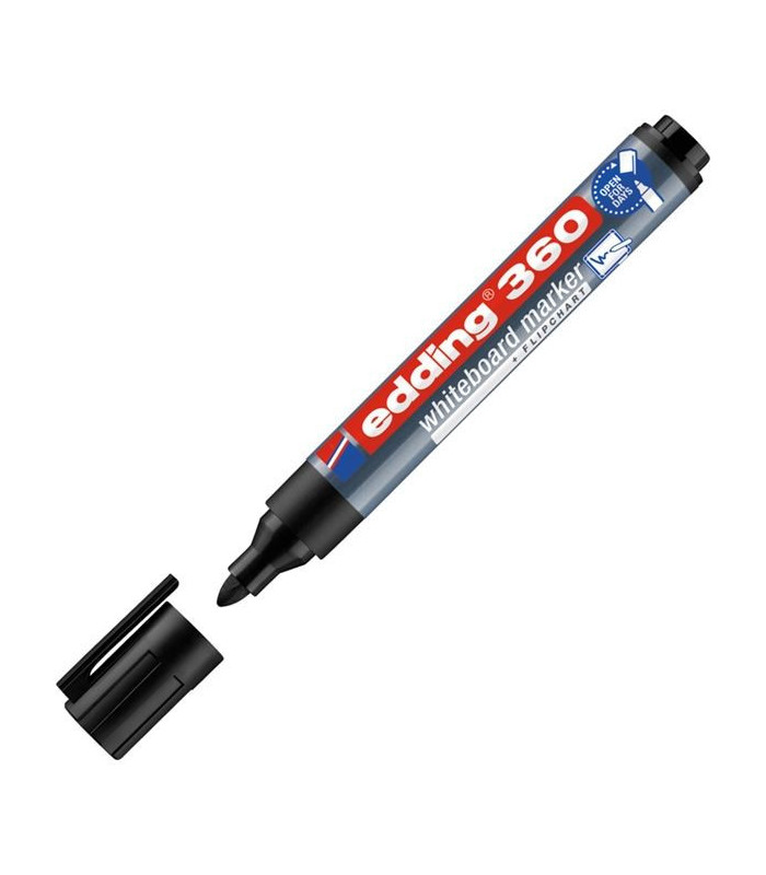 Popisovač na bílé tabule edding 360, černý
