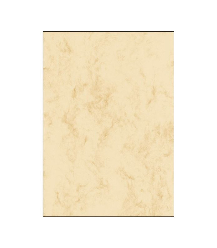 Dekorativní papír Sigel - A4, 90 g/m2, motiv béžový,100 listů