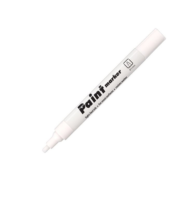 Lakový popisovač Centropen 9100, bílý