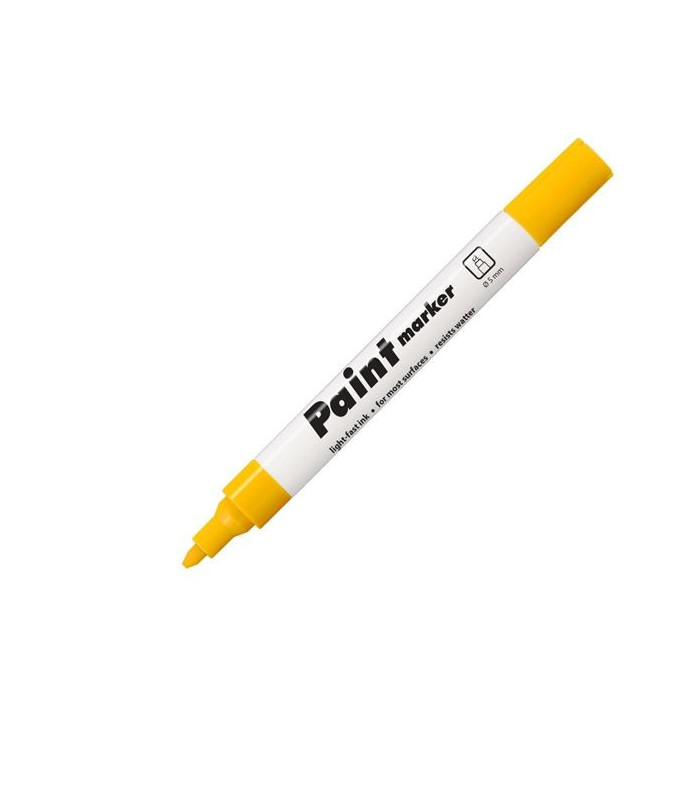 Lakový popisovač Centropen 9100, žlutý