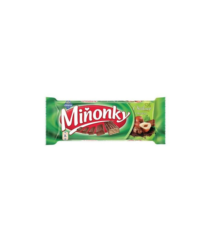 Oplatky Miňonky oříškové, 50 g