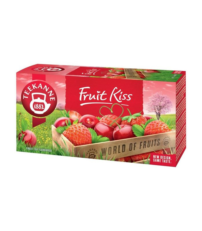 Ovocný čaj Teekanne - fruit kiss, 20x 2,5 g