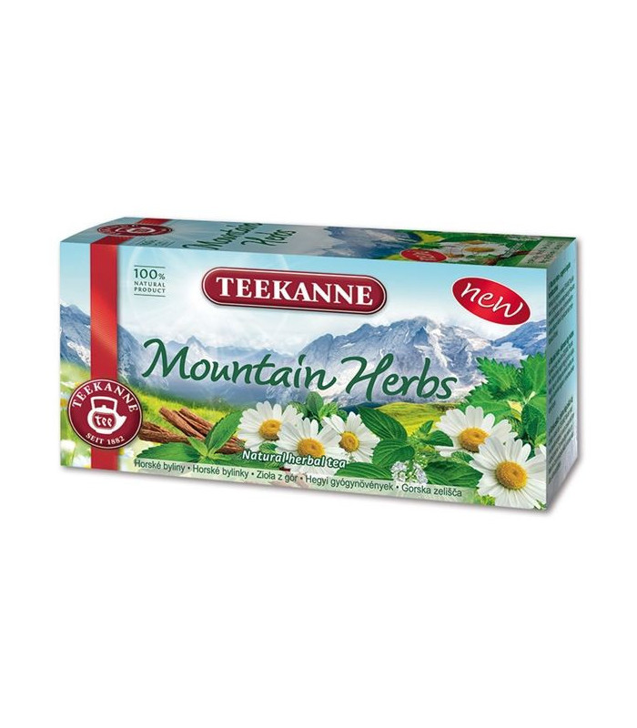 Bylinný čaj Teekanne Mountain Herbs, 20x 1,8 g