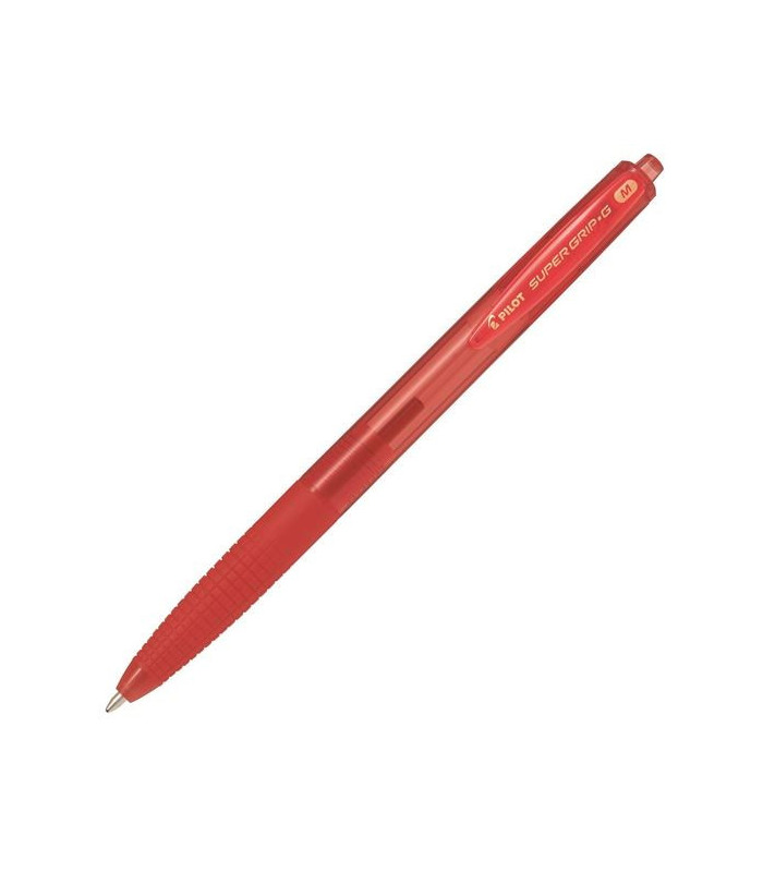 Kuličkové pero Pilot Super Grip-G, červené