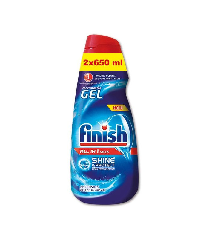 Multifunkční gel do myček Finish, 1,3 l