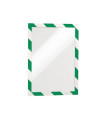 Samolepicí rám. Duraframe, A4, zeleno/bílá, 2 ks