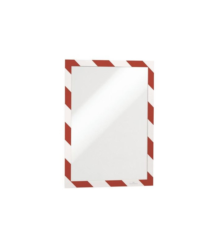 Samolepicí rám. Duraframe, A4, červeno/bílá, 2 ks