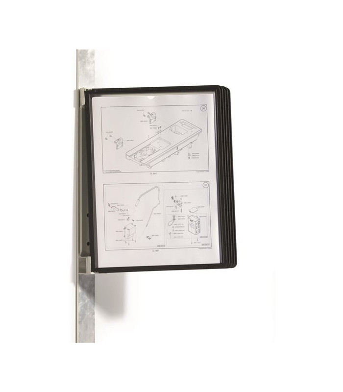 Magnetický držák VARIO WALL 5 vč. 5 kapes, černý