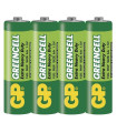 Baterie GP Greencell R6, typ AA, 4 ks, 1,5V