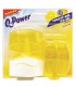 Závěsný WC gel Q-Power, citron, 55 ml