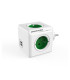 Rozbočka PowerCube Original s USB, zelená