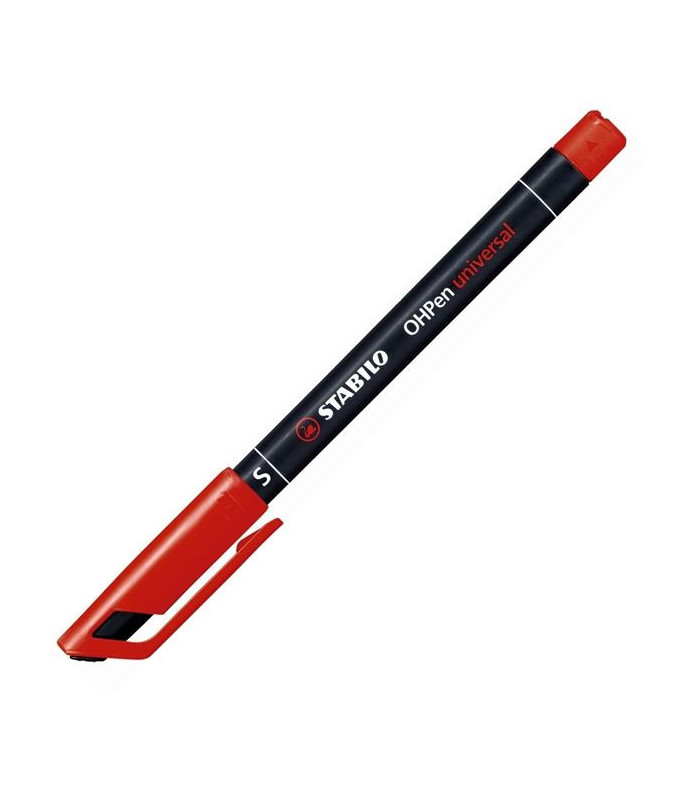 Permanentní popisovač STABILO OHPen universal 841S - červený