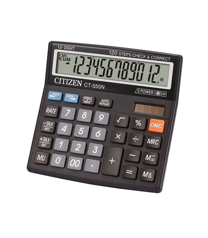 Stolní kalkulačka Citizen CT555N, černá