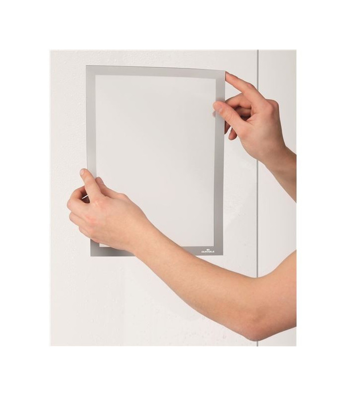 Samolepicí rámečky Duraframe SUN, A4, stříbrné