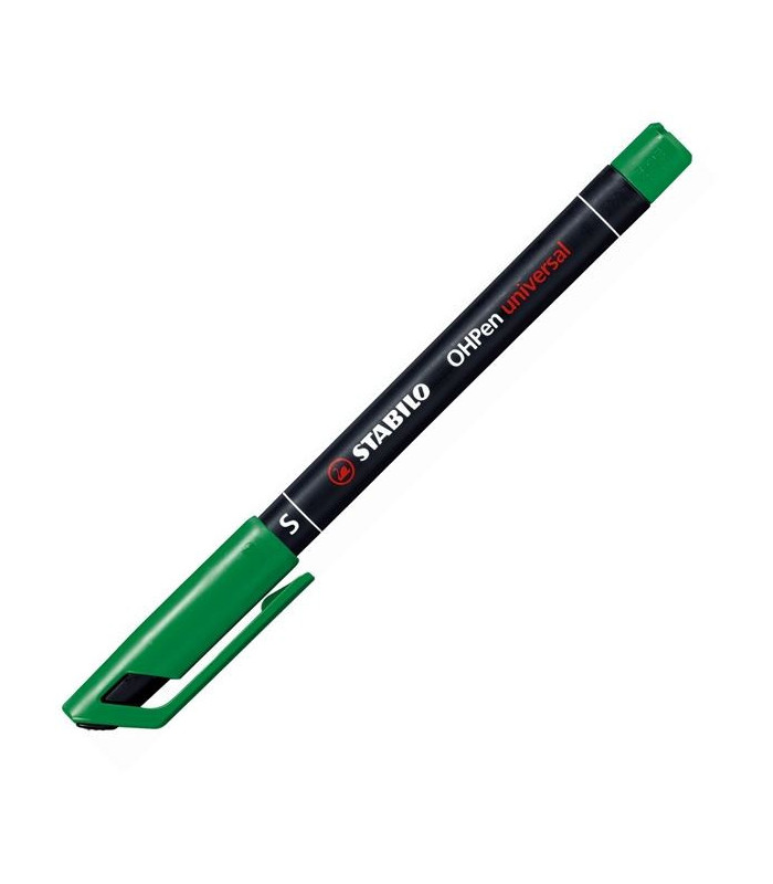 Permanentní popisovač Stabilo OH Pen 841S, zelený