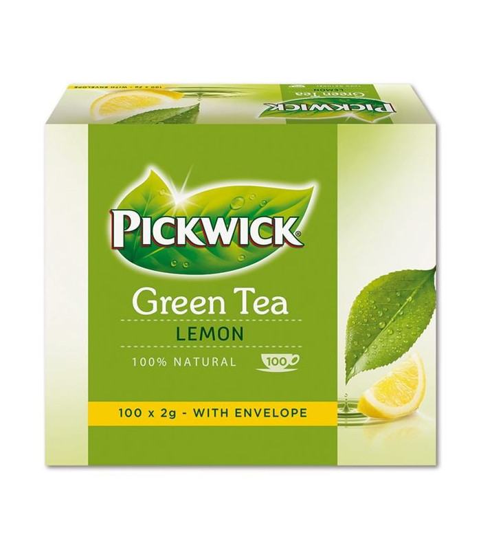Zelený čaj Pickwick s citronem, 100x 2 g