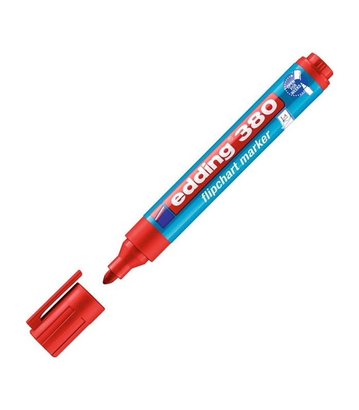 Popisovač na flipcharty edding 380, červený