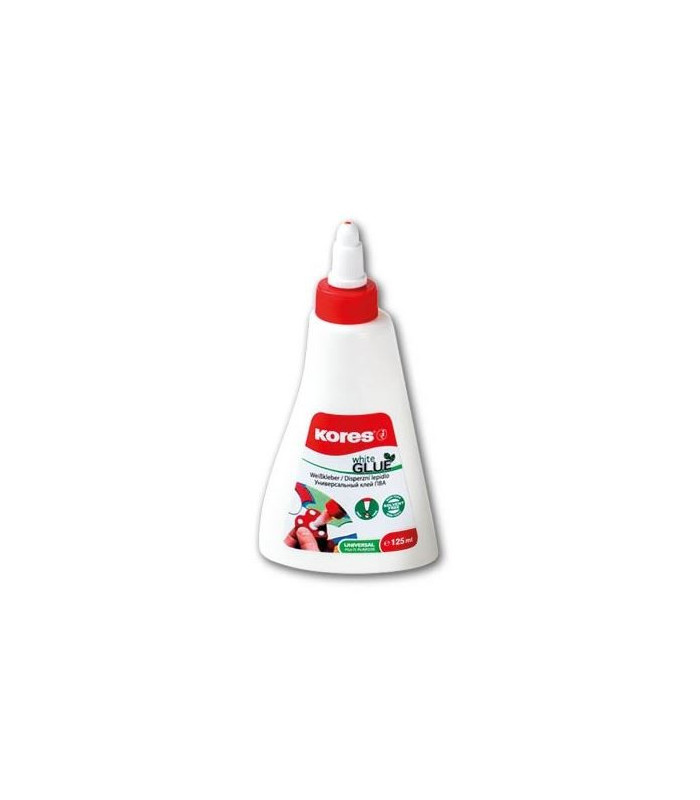 Tekuté lepidlo Kores White Glue, 125 ml