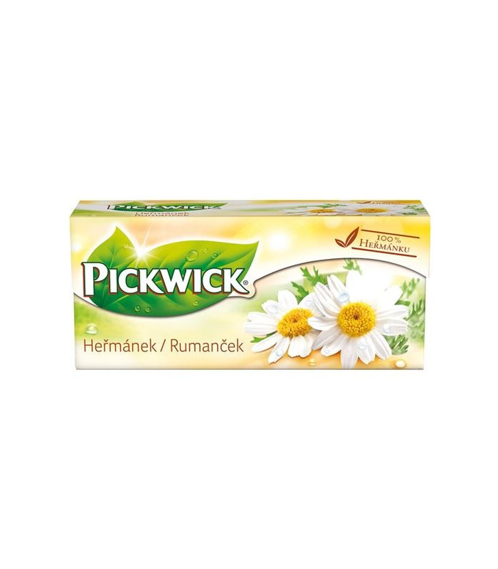 Heřmánkový čaj Pickwick, 20x 1,5 g