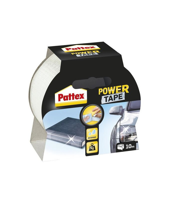 Pevná lepicí páska Pattex Power, Voděodolná s vysokou přilnavostí, čirá