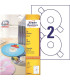 Etikety na CD ClassicSize, průměr 117 mm, 50 ks