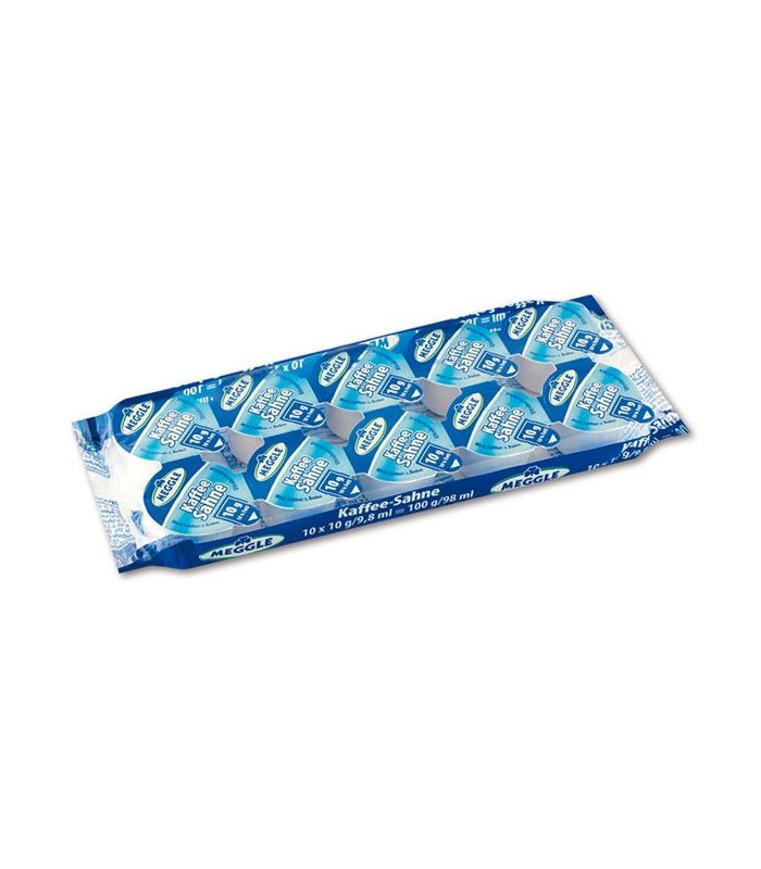 Smetana do kávy Meggle, 10x 10g