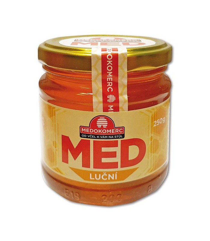 Luční med ve sklenici, 500 g