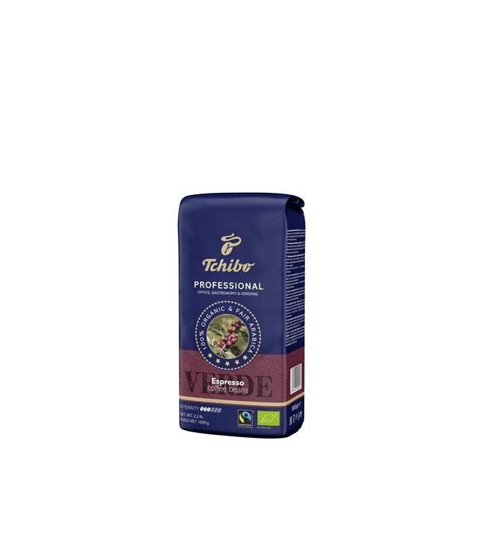 Zrnková káva Tchibo Prof. Espresso, BIO, 1 kg