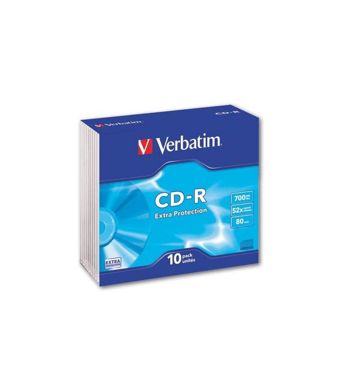 CD-R Verbatim, slim box 10 ks