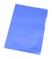 Obaly na doklady L, Q-Connect, A4, modré, 100 ks