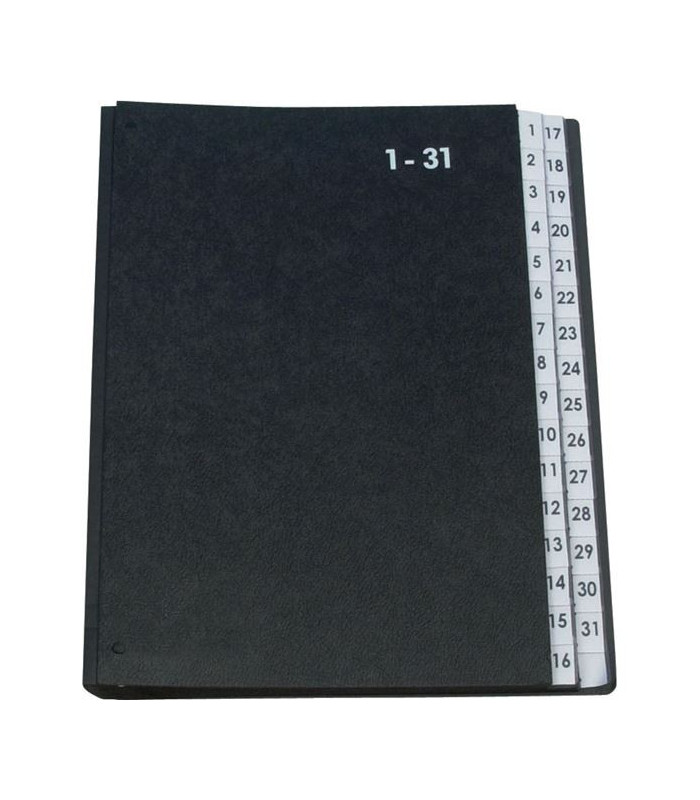 Třídicí kniha Q-Connect - A4, 1-31, černá