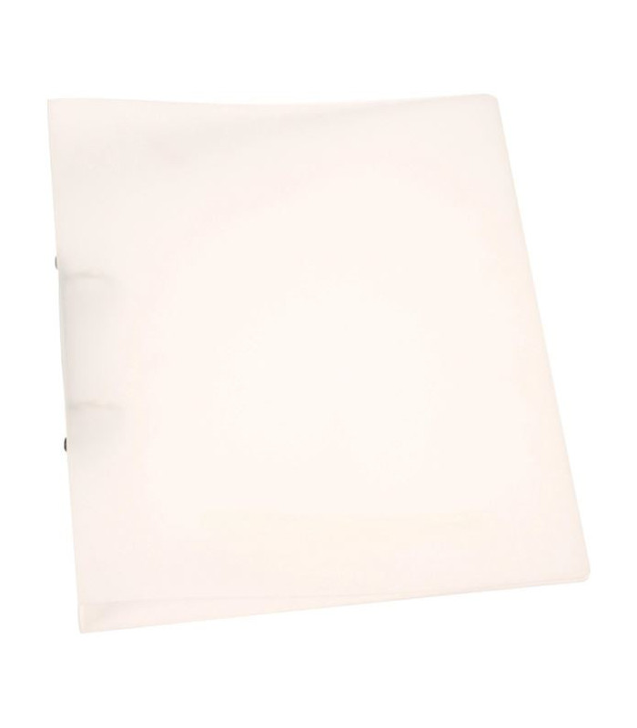 Dvoukroužkový pořadač Q-Connect, A4, 3,4cm, mléčný