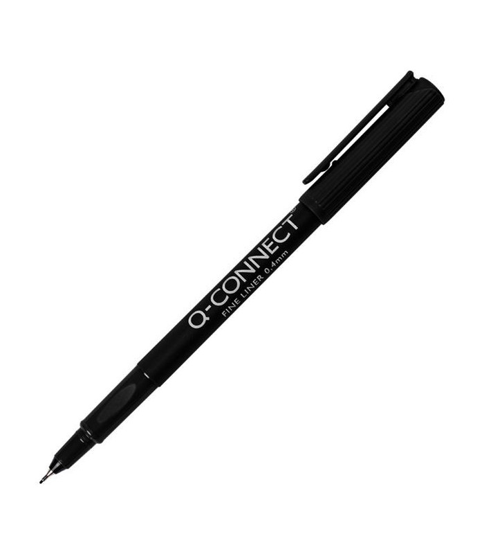 Liner Q-Connect - 0,4 mm, černý