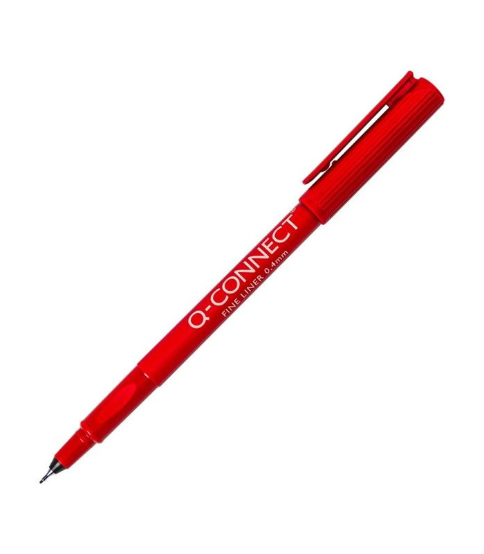 Liner Q-Connect - 0,4 mm, červený