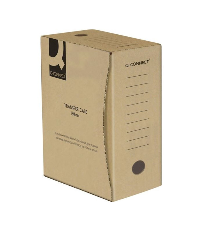 Archivační krabice Q-Connect - A4, šedá, 15 cm