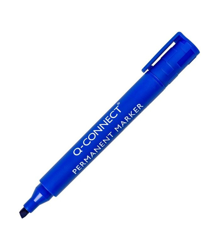 Permanentní popisovač Q-Connect, modrá