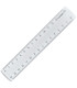 Plastové pravítko Q-Connect, 15 cm