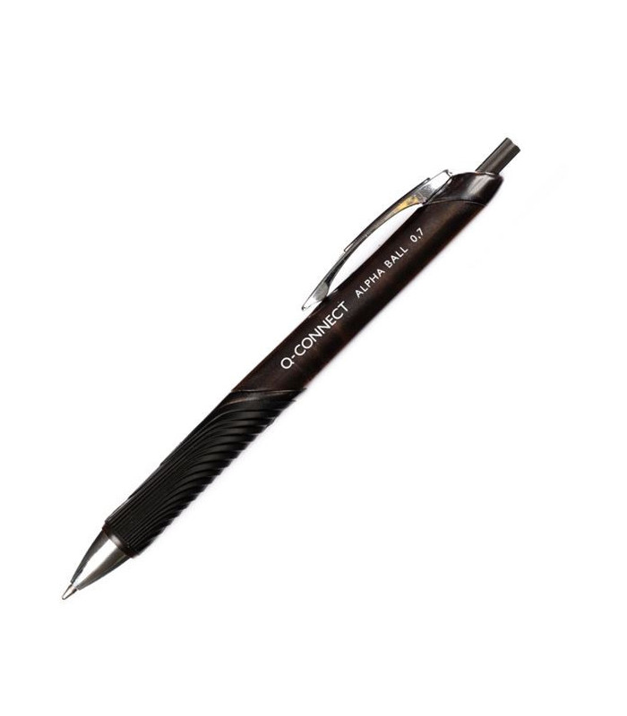 Kuličkové pero Q-Connect Alpha Ball Pen - 0,4 mm, modrá náplň