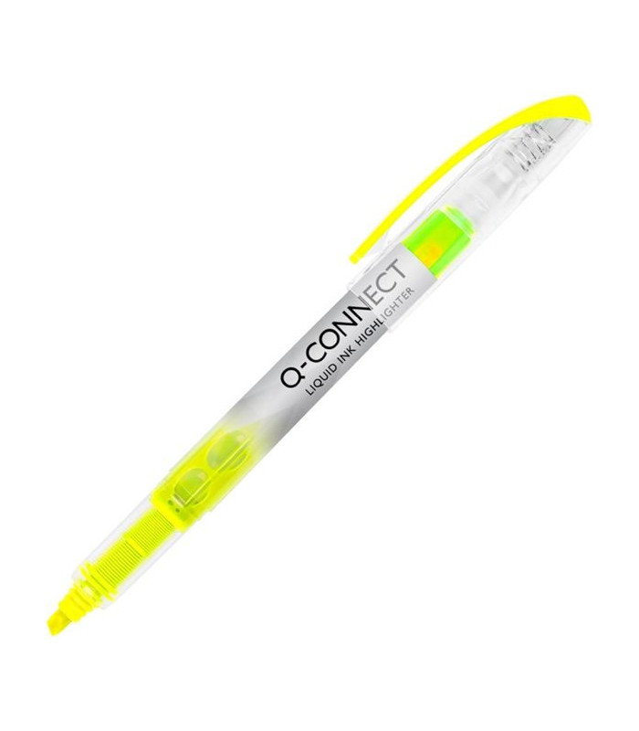 Zvýrazňovač Q-Connect Highlighter, žlutý