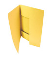 Papírové desky s chlopněmi HIT Office - A4, žluté, Gramáž desek 240g/m2, Počet v balení 50 ks