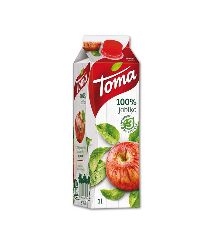 Džus Toma jablko 100%, 1 l