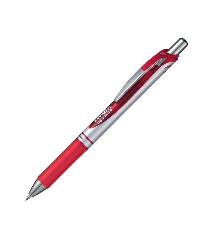 Gelový roller Pentel Energel 07, červený