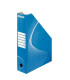 Stojan na časopisy Esselte - A4, 8 cm, modrý