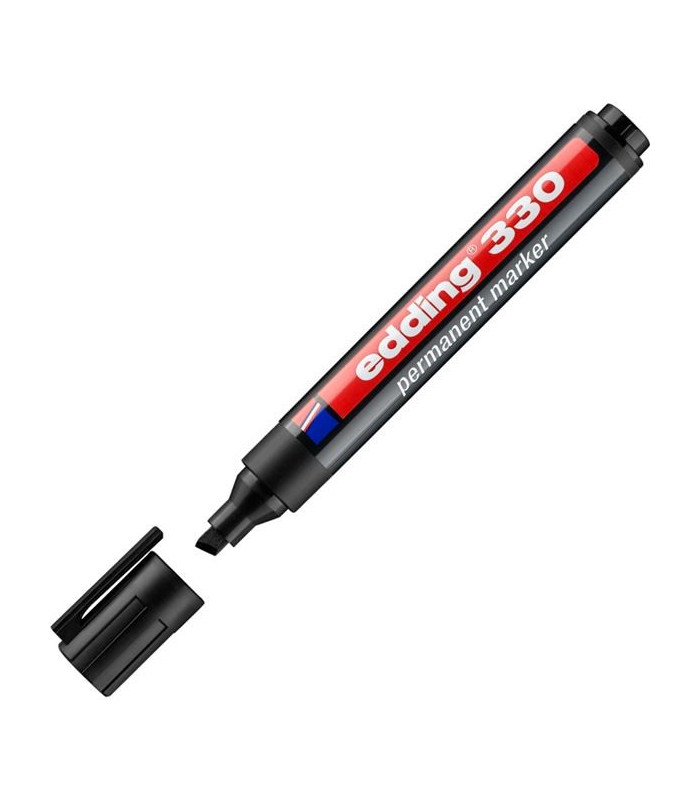 Permanentní popisovač edding 330, zkosený, černý