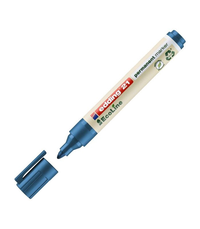 Permanentní popisovač edding Ecoline 21, modrý