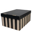 Krabice úložná BIG BOX s víkem 28x18x37 cm, 2 ks