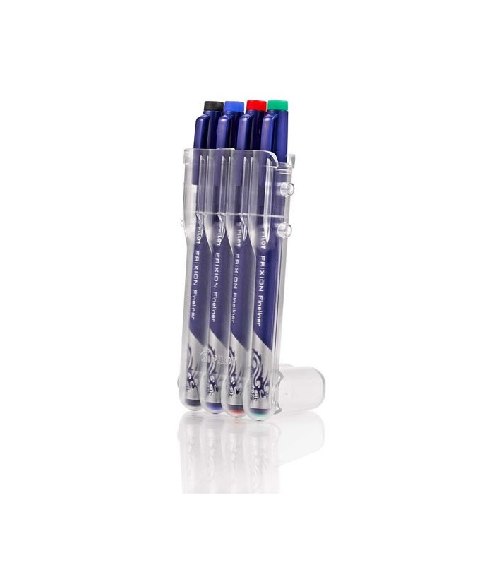 Gumovací liner Pilot FriXion Basic, sada 4 barev
