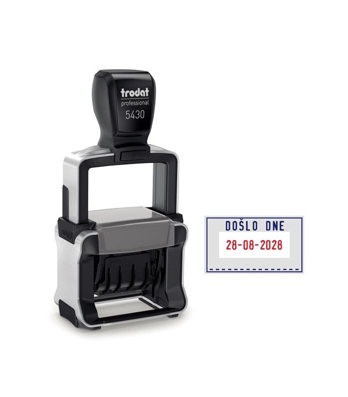 Datumka Trodat 5430 s textem DOŠLO DNE: